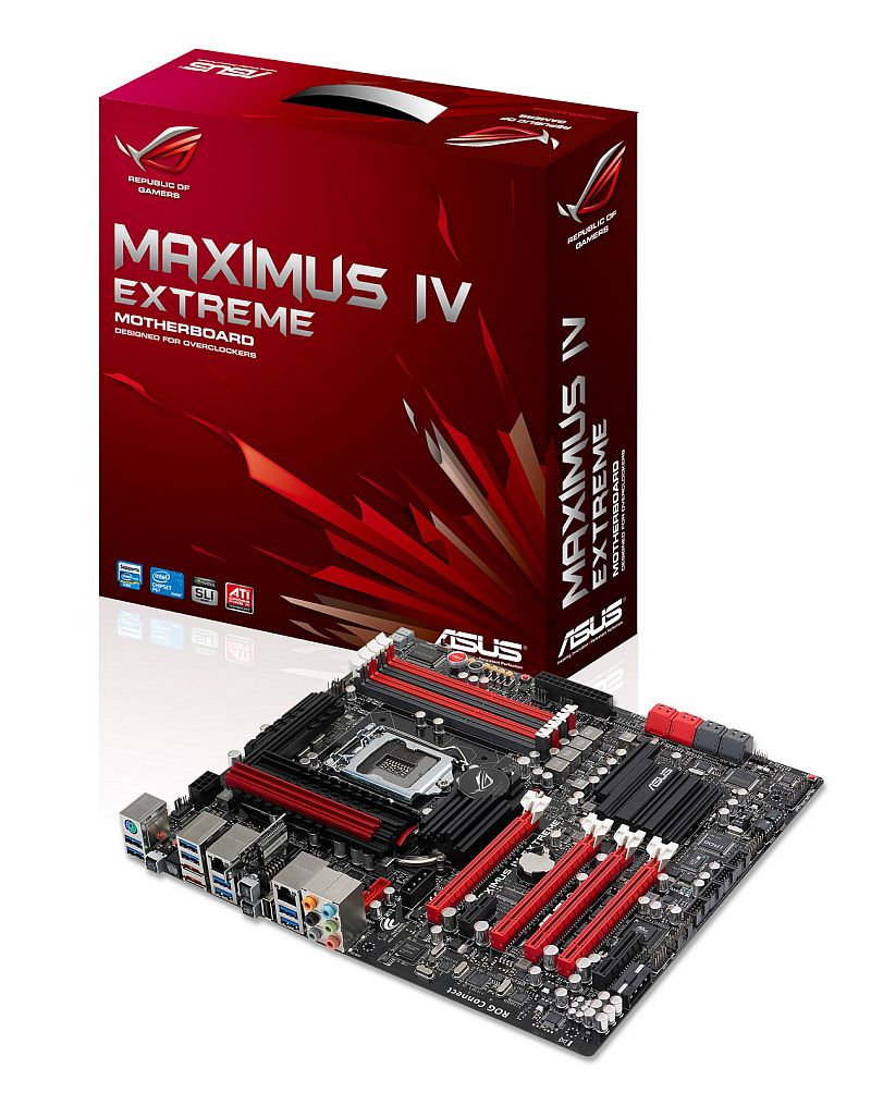ASUS ROG Maximus IV Extreme  chipset Intel P67