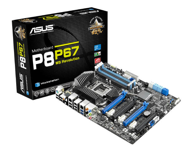 ASUS P8P67 WS Revolution - grafika na wysokim poziomie