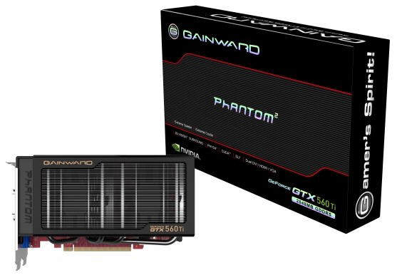 Gainward prezentuje cztery GeForce GTX 560 Ti