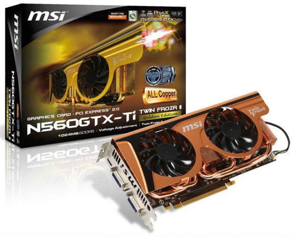MSI - rne wydania GeForce GTX 560 Ti Twin Frozr II
