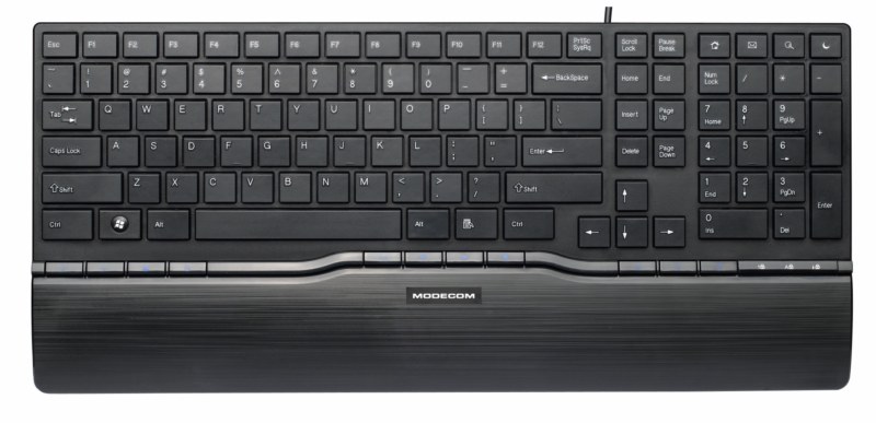 Nowe klawiatury MODECOM MC-5005 oraz MC-9005 