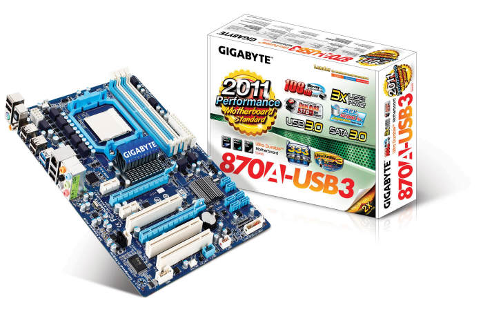 GIGABYTE GA-870A-USB3 z chipsetem AMD 870