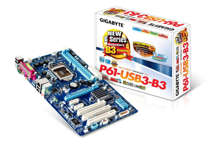 GIGABYTE 6 B3 - GA-P61-USB3-B3 z USB 3.0