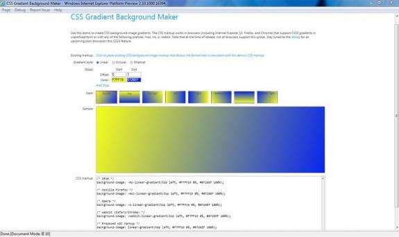 Microsoft Internet Explorer 10 w wersji preview