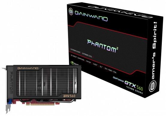Gainward trzy karty GeForce GTX 560