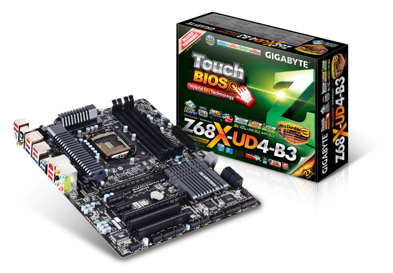 Gigabyte GA-Z68X-UD4-B3 - Nowy wymiar mocy Z > P+H 