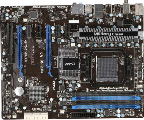 MSI 990FXA-GD65 AM3+ pena prezentacja