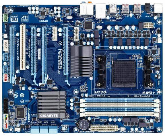 Gigabyte - trzy kolejne pyty AM3+