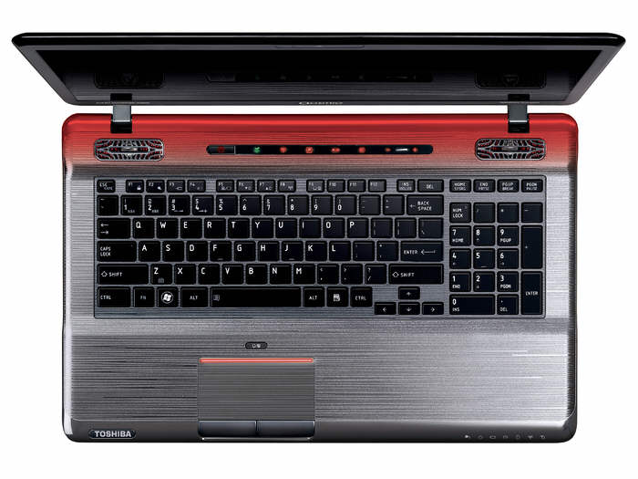 TOSHIBA Qosmio X770 - flagowe modele laptopw dla graczy