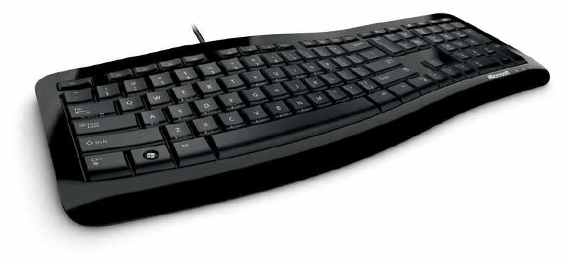 Microsoft Comfort Curve Keyboard 3000 dla wygody...