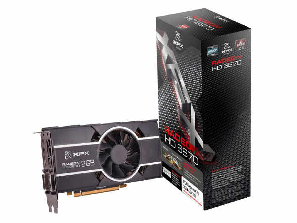 Radeon HD 6870 z 2 GB pamici od firmy XFX