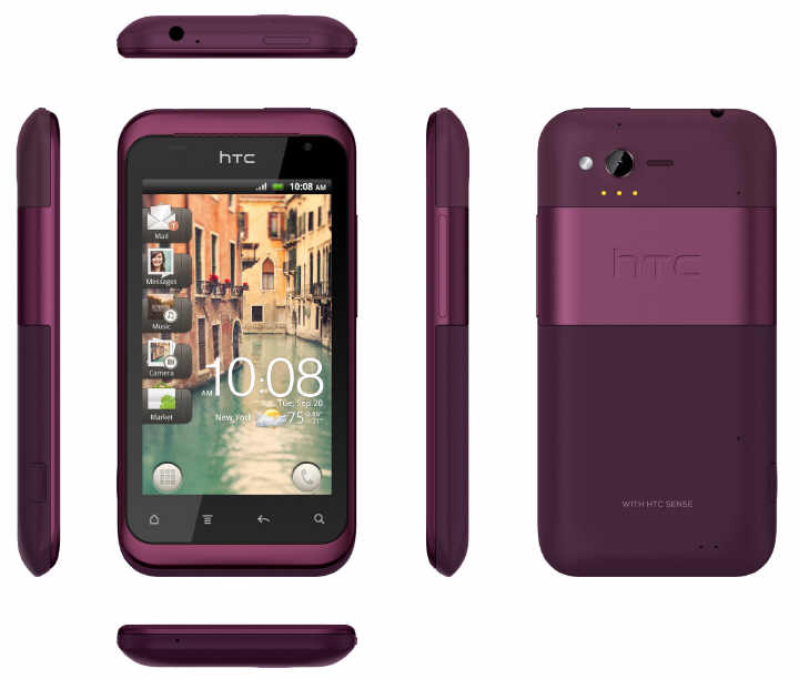 HTC - nowy, stylowy telefon HTC Rhyme