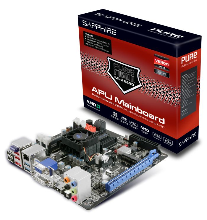 Sapphire Pure Fusion Mini E350 - oficjalnie