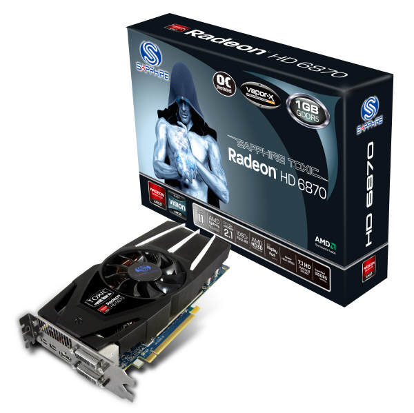 SAPPHIRE przedstawia wersje Vapor-X i Toxic karty HD 6870