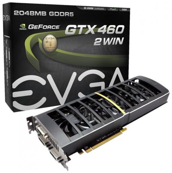 EVGA GeForce GTX 460 2Win z 3D Vision Surround