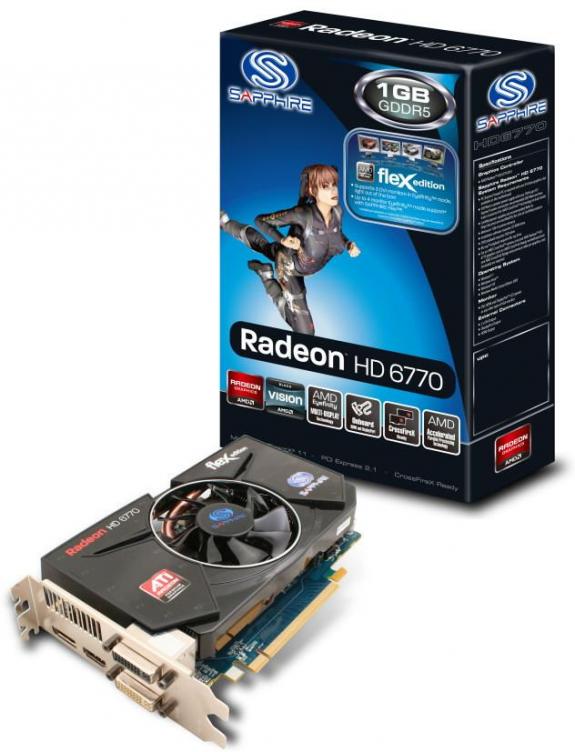 Sapphire Radeony HD 6700 z chodzeniem Vapor-X i FleX