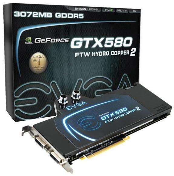 EVGA - wodne GeForce GTX 580 z 3GB pamici