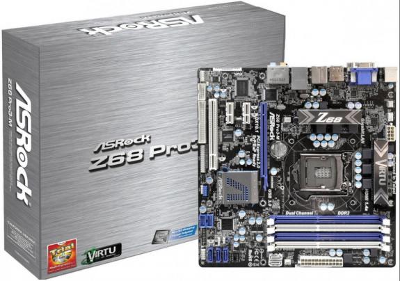 ASRock rwnie gotowy z pytami Z68