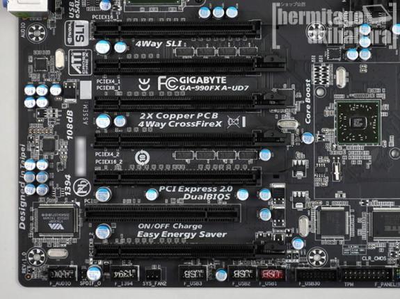 Gigabyte GA-990FXA-UD7 na zdjciach