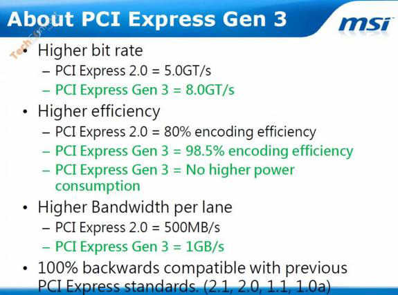 MSI - sze pyt LGA1155 z PCI-Express 3.0 w tym kwartale