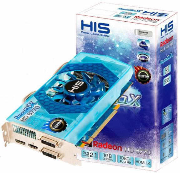 HIS Radeon HD 6770 IceQ X Turbo 