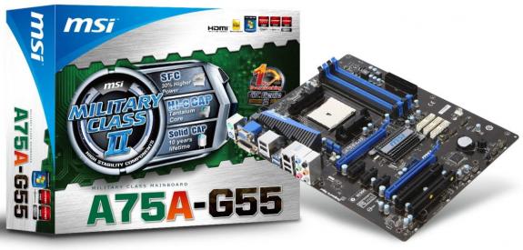 MSI A75A-G55 FM1