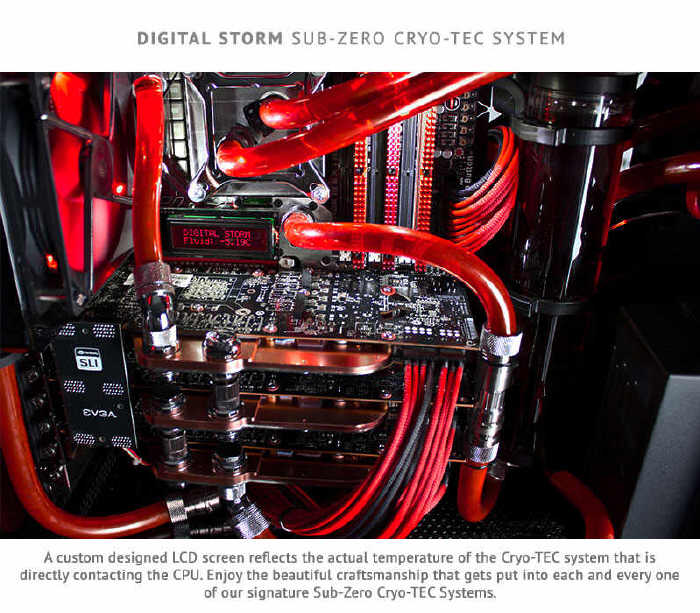 Digital Storm Cryo-TEC - komputery z mocnym chodzeniem