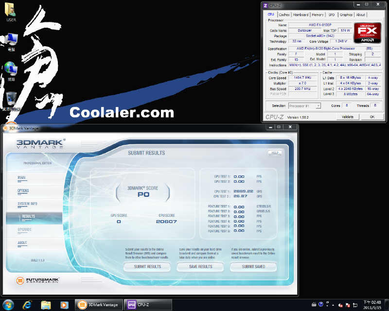 AMD Bulldozer FX-8120 w benchmarkach...