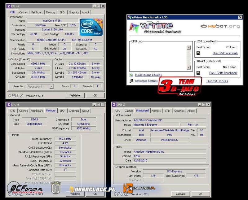Ultra szybki Core i5 661 w wykonaniu 3d-info