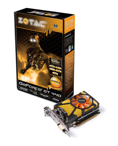 ZOTAC wprowadza karty graficzne  z serii GeForce GT 440