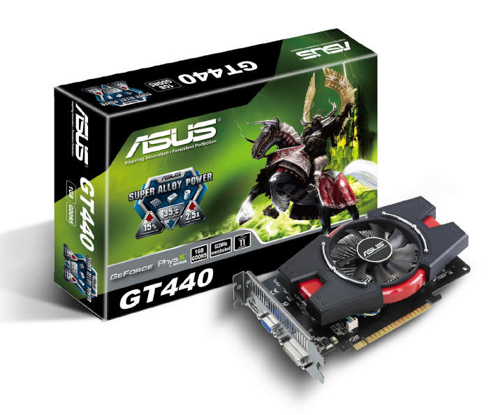 ASUS - podkrcone GT 440 z technologi Super Alloy Power