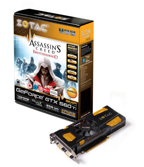 ZOTAC GeForce GTX 560 Ti  AMP! Edition