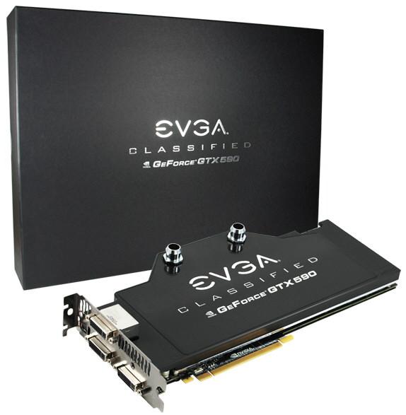 EVGA - dwa fabrycznie podkrcone GeForce GTX 590