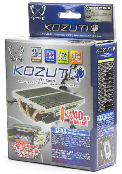 Scythe Kozuti low-profile CPU cooler