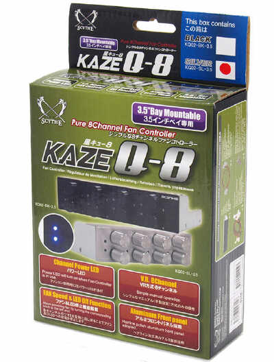 Scythe Kaze Q12 i Kaze Q8 - kontrolery dla wielu wentylatorw