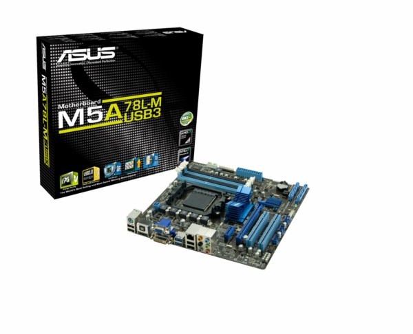Pyty gwne ASUS M5A78L z podstawk AM3+ 