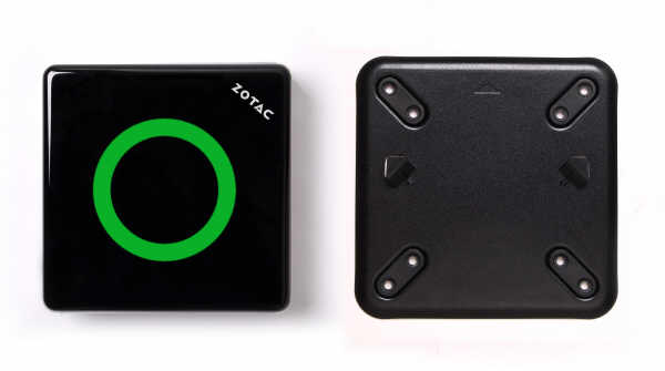 ZOTAC ZBOX nano AD10 wielkoci doni 