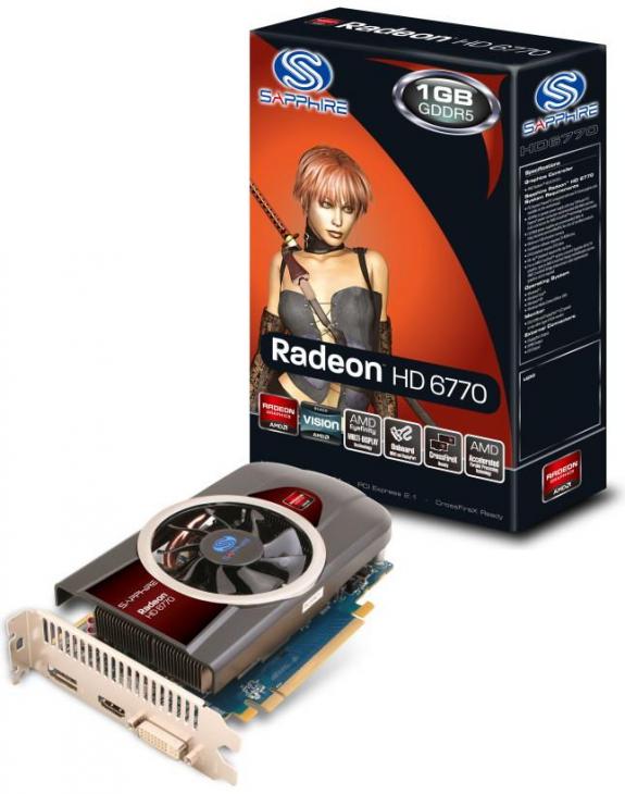 Sapphire Radeony HD 6700 z chodzeniem Vapor-X i FleX