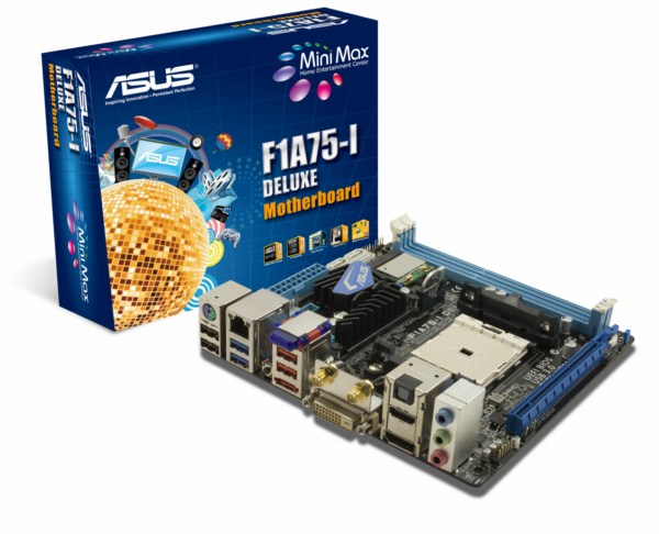 Firma ASUS zapowiada wejcie nowej pyty F1A75-I DELUXE