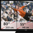 Obrazek Sharp - linia gigantycznych telewizorów LCD BIG AQUOS
