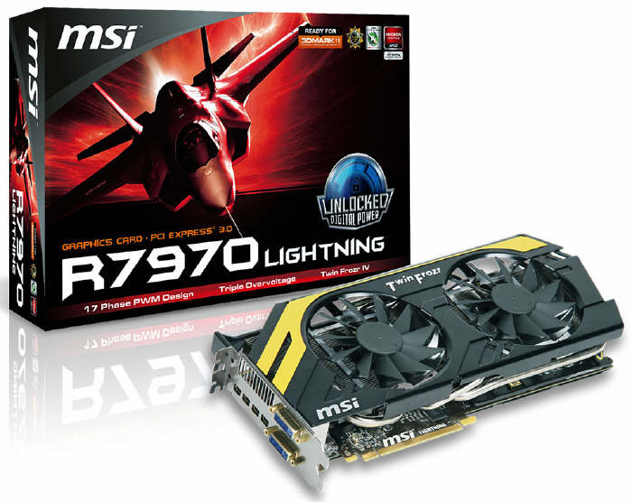 Obrazek MSI Radeon HD 7970 Lightning Boost Edition