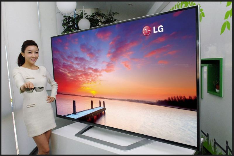 Pierwszy 84 calowy telewizor od LG z opcj 3D