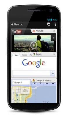 Beta mobilnej przegldarki Chrome do pobrania z Android Marketu