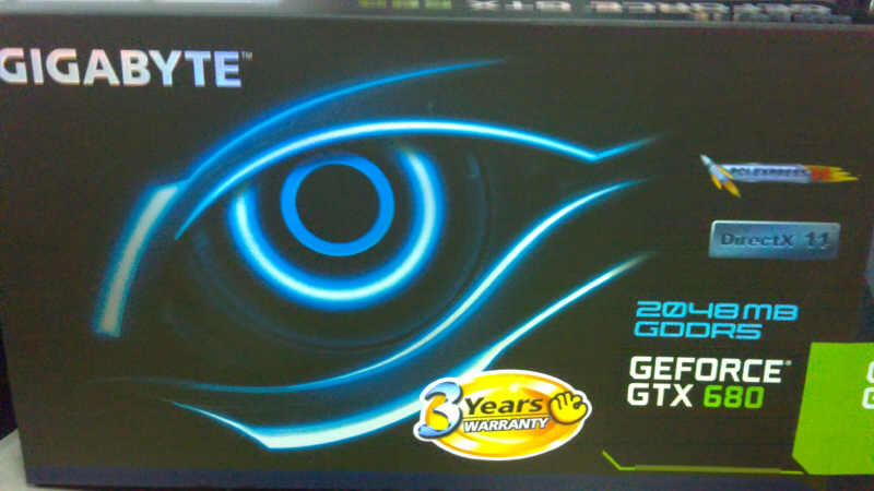 GIGABYTE GeForce GTX 680 na zdjciach
