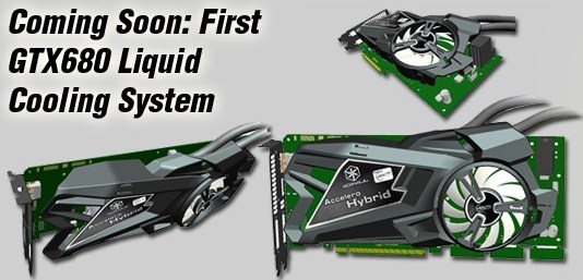 Inno3D Liquid-Cooled GeForce GTX 680 Arctic Accelero