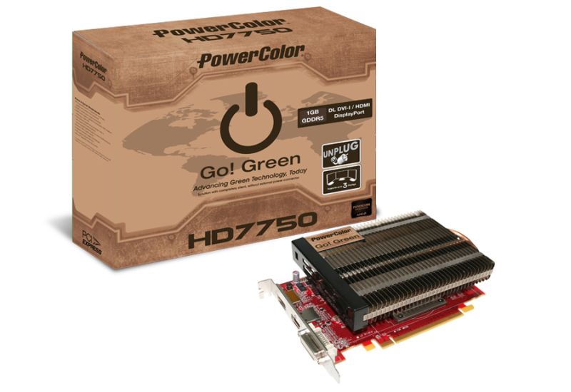 Ekologiczna karta od Powercolora czyli HD7750 Go! Green