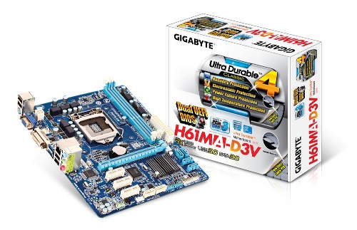 Pyty GIGABYTE z serii H61 gotowe do obsugi Ivy Bridge