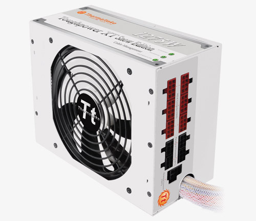 Biay zasilacz od Thermaltake czyli Toughtpower XT 1275W Snow 