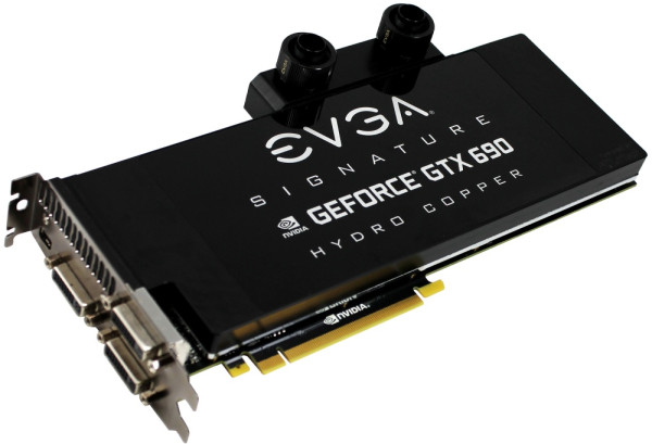 EVGA Nvidia GTX 690 z wodnym chodzeniem