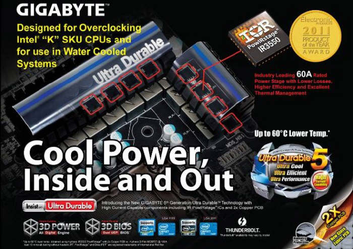Technologia GIGABYTE Ultra Durable 5